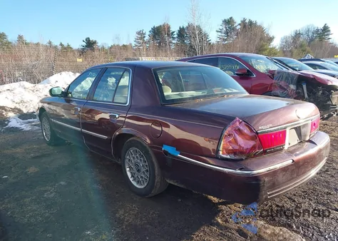 2001 Mercury Grand Marquis Gs из США, поврежденный, VIN 2MEFM74W41X660632